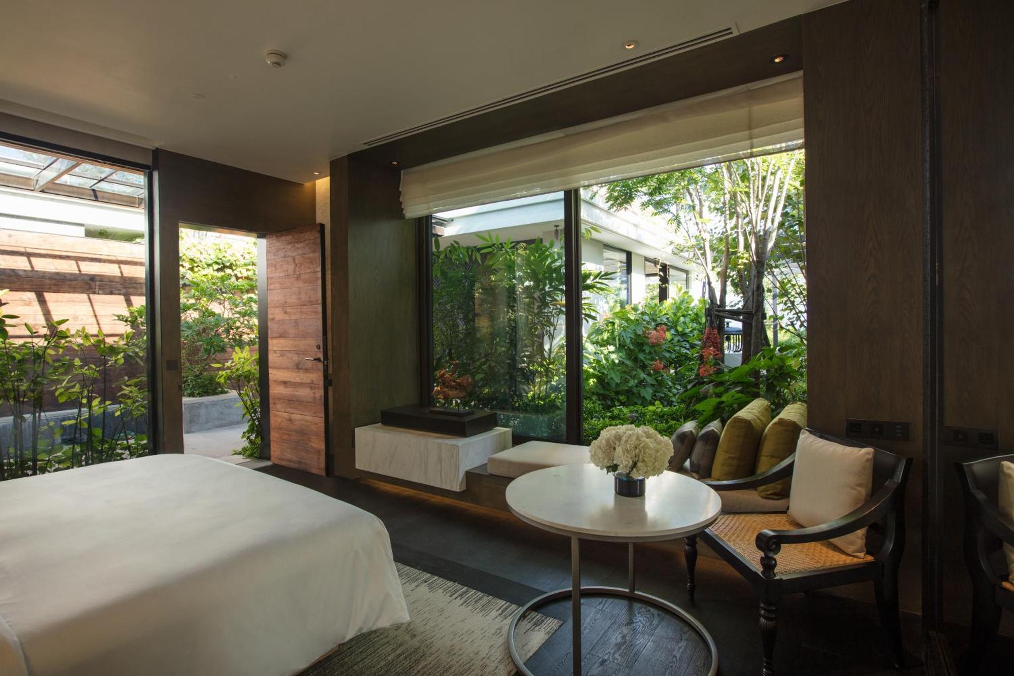Villa con piscina y cama extragrande - Frente a la playa