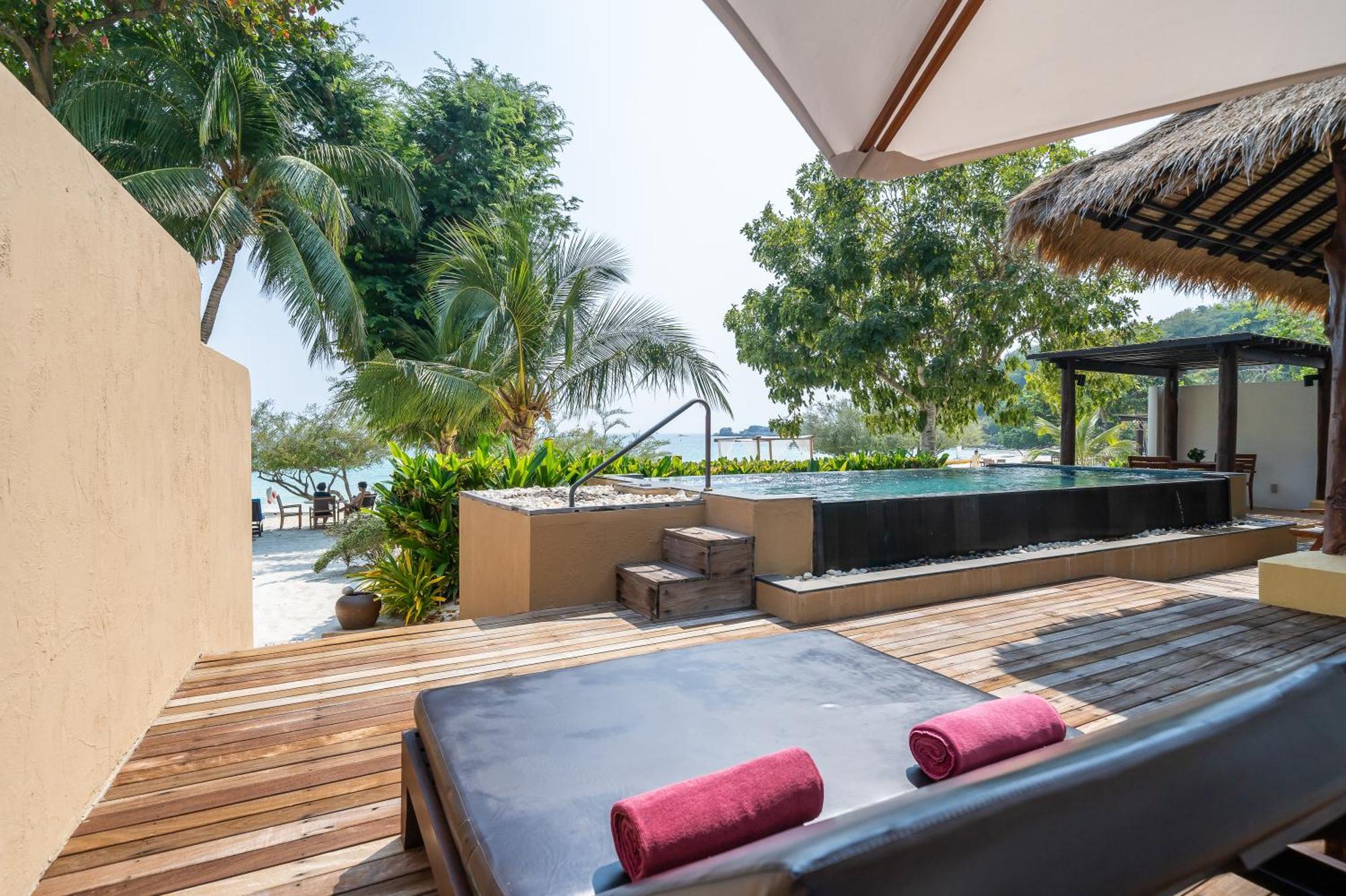 Beach Front Villa Private Pool