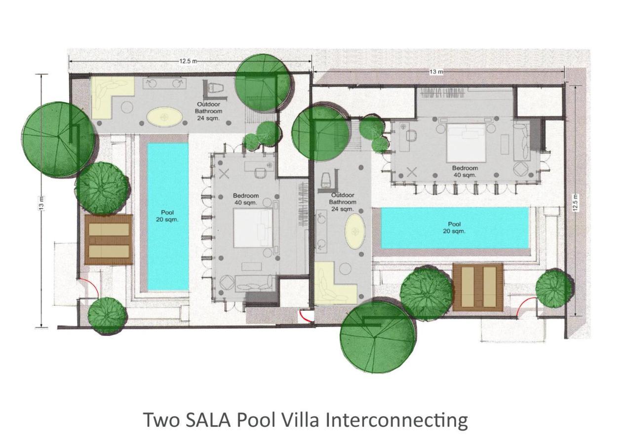 Villa SALA Comunicante con Piscina