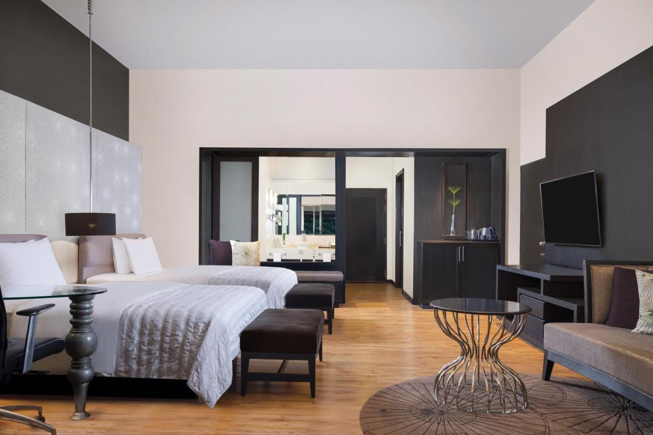 Grande Deluxe Zimmer mit 2 Queensize-Betten, Balkon und Terrasse