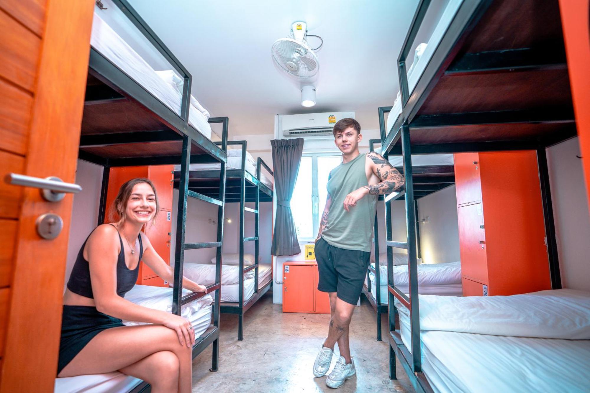 Bed in Gemengde Slaapzaal met 8 Bedden