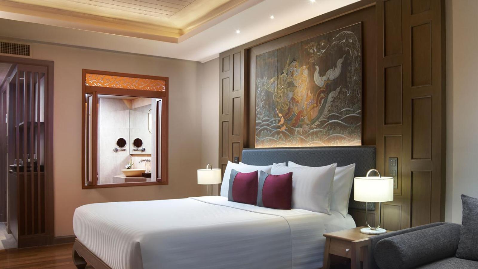 Deluxe Zimmer mit Kingsize-Bett