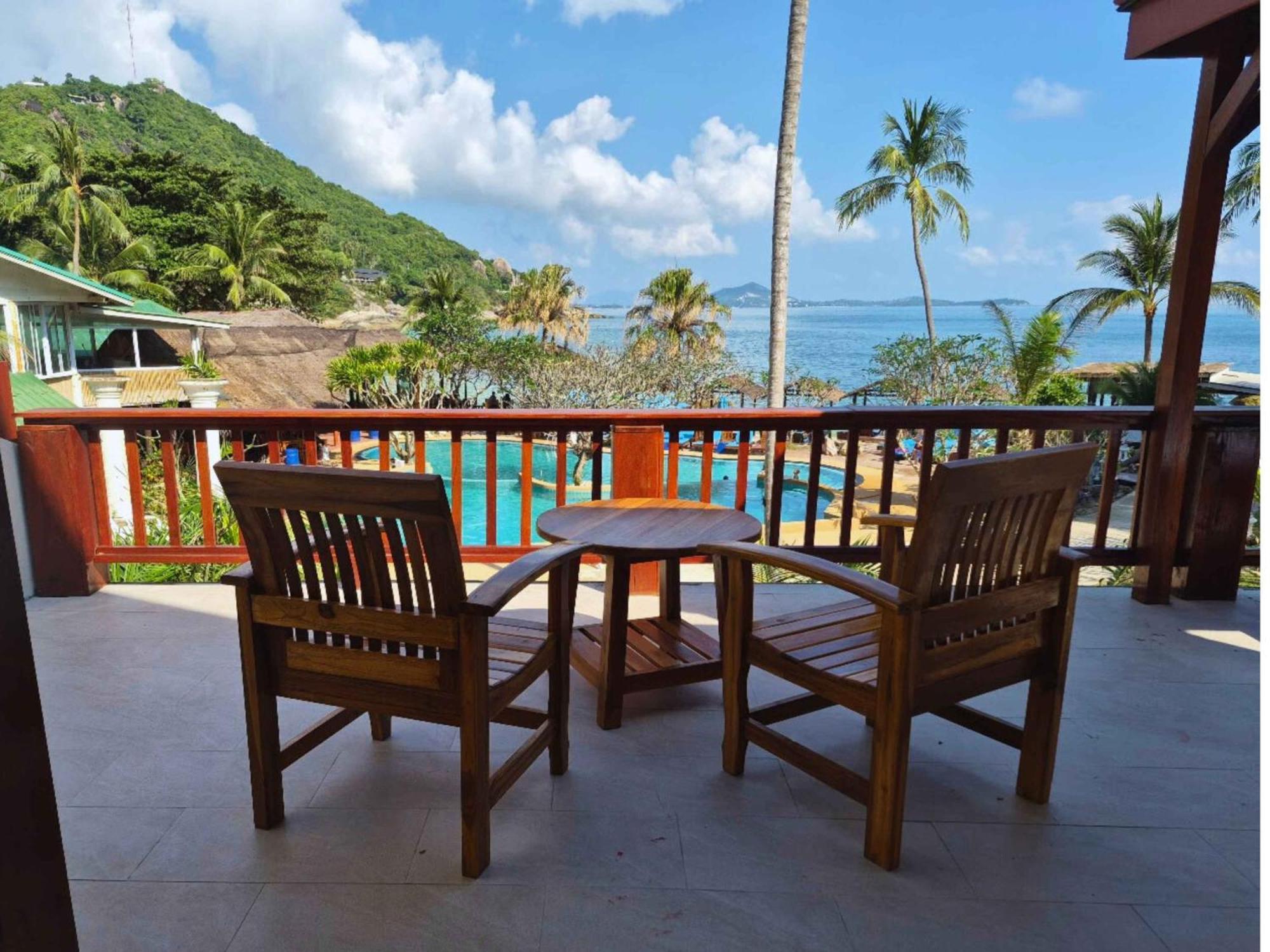 Zimmer mit Terrasse und Meerblick
