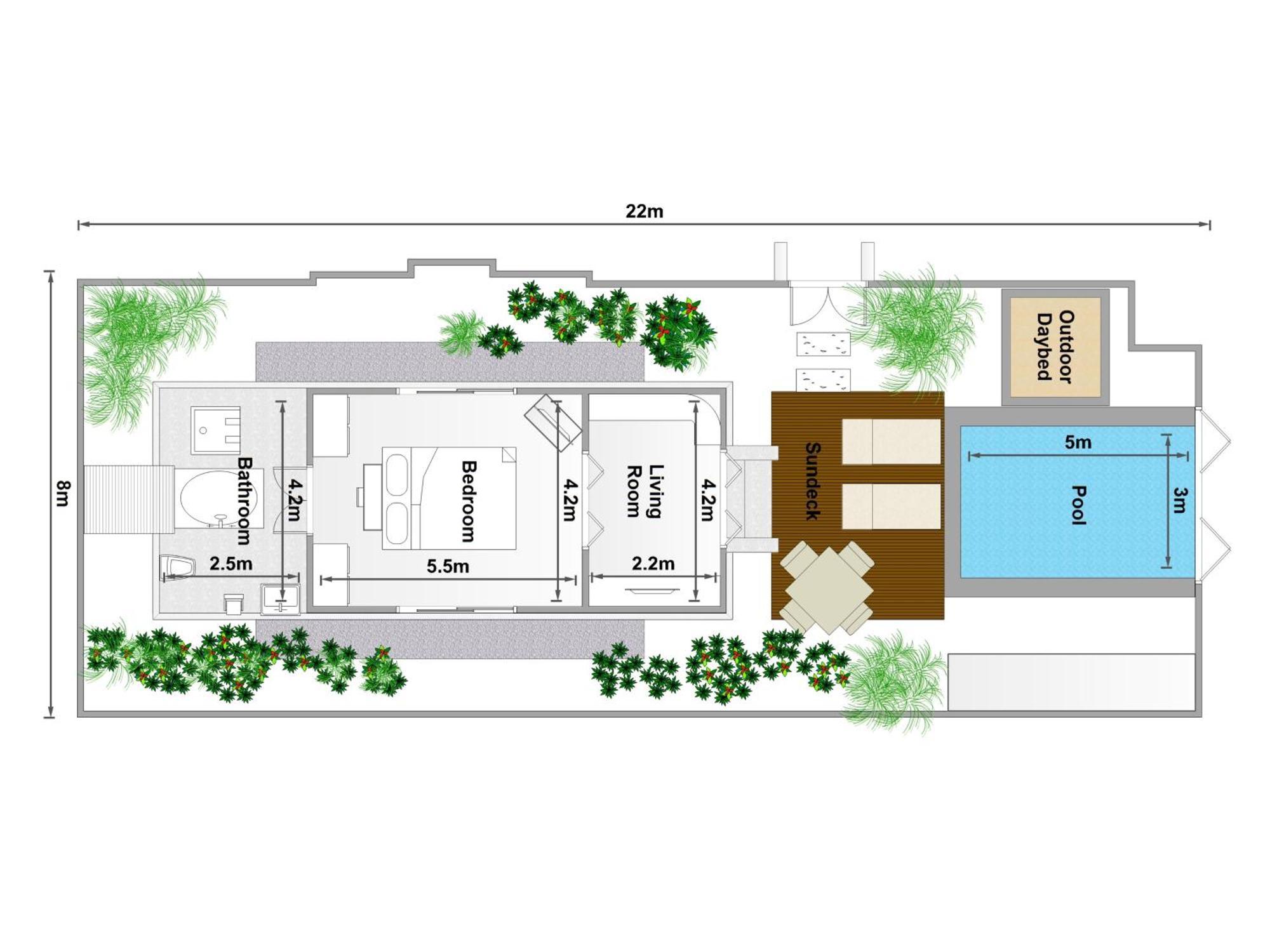 One Bedroom Pool Villa Suite