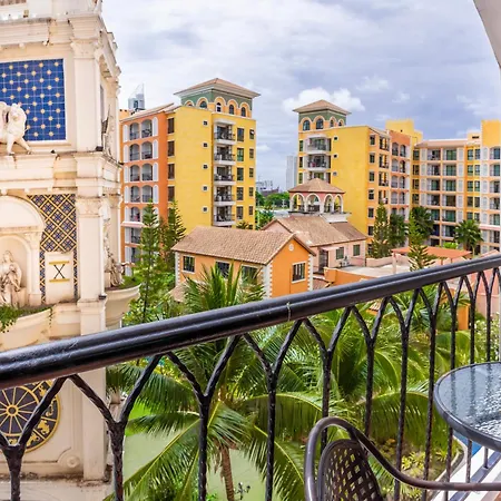 Venetian Resort Pattaya - Quiet Oasis - Huge Waterpark, Gym, Sauna & Kids Playground-3